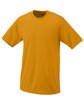 Augusta Sportswear Adult NexGen Wicking T-Shirt GOLD OFFront