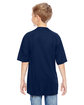 Augusta Sportswear Youth Wicking T-Shirt navy ModelBack