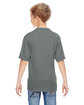 Augusta Sportswear Youth Wicking T-Shirt graphite ModelBack