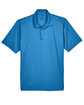 UltraClub Men's Cool & Dry Mesh Piqué Polo PACIFIC BLUE FlatFront