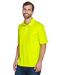 UltraClub Men's Cool & Dry Mesh Piqué Polo bright yellow ModelQrt