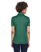 UltraClub Ladies' Cool & Dry Mesh Piqué Polo forest green ModelBack