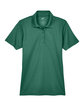 UltraClub Ladies' Cool & Dry Mesh Piqué Polo forest green FlatFront