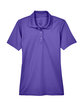 UltraClub Ladies' Cool & Dry Mesh Piqué Polo purple FlatFront