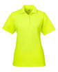 UltraClub Ladies' Cool & Dry Mesh Piqué Polo bright yellow OFFront