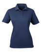 UltraClub Ladies' Cool & Dry Mesh Piqué Polo navy OFFront