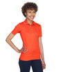 UltraClub Ladies' Cool & Dry Mesh Piqué Polo orange ModelQrt