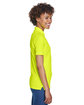 UltraClub Ladies' Cool & Dry Mesh Piqué Polo bright yellow ModelSide