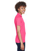 UltraClub Ladies' Cool & Dry Mesh Piqué Polo heliconia ModelSide