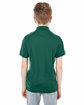 UltraClub Youth Cool & Dry Mesh PiquPolo forest green ModelBack