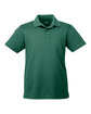 UltraClub Youth Cool & Dry Mesh PiquPolo forest green OFFront
