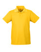UltraClub Youth Cool & Dry Mesh PiquPolo gold OFFront
