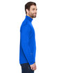 UltraClub Men's Cool & Dry Sport Quarter-Zip Pullover kyanos blue ModelSide