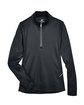 UltraClub Ladies' Cool & Dry Sport Quarter-Zip Pullover  FlatFront