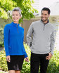 UltraClub Ladies' Cool & Dry Sport Quarter-Zip Pullover  Lifestyle