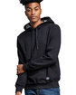 Russell Athletic Unisex Cotton Classic Hooded Sweatshirt black ModelSide
