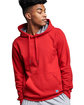 Russell Athletic Unisex Cotton Classic Hooded Sweatshirt true red ModelSide