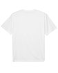 UltraClub Men's Cool & Dry Sport T-Shirt white FlatBack