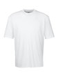 UltraClub Men's Cool & Dry Sport T-Shirt white OFFront