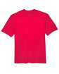 UltraClub Men's Cool & Dry Sport T-Shirt red FlatFront
