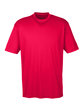 UltraClub Men's Cool & Dry Sport T-Shirt red OFFront