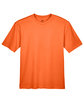 UltraClub Men's Cool & Dry Sport T-Shirt orange FlatFront