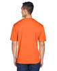 UltraClub Men's Cool & Dry Sport T-Shirt orange ModelBack