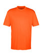 UltraClub Men's Cool & Dry Sport T-Shirt orange OFFront
