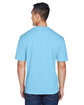 UltraClub Men's Cool & Dry Sport T-Shirt columbia blue ModelBack