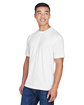 UltraClub Men's Cool & Dry Sport T-Shirt white ModelQrt
