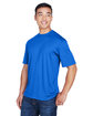 UltraClub Men's Cool & Dry Sport T-Shirt royal ModelQrt