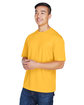 UltraClub Men's Cool & Dry Sport T-Shirt gold ModelQrt