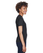 UltraClub Ladies' Cool & Dry Sport V-Neck T-Shirt  ModelSide