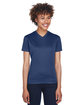 UltraClub Ladies' Cool & Dry Sport V-Neck T-Shirt  