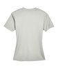 UltraClub Ladies' Cool & Dry Sport V-Neck T-Shirt GREY FlatBack