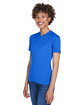 UltraClub Ladies' Cool & Dry Sport V-Neck T-Shirt ROYAL ModelQrt