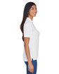 UltraClub Ladies' Cool & Dry Sport Polo white ModelSide
