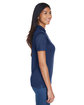 UltraClub Ladies' Cool & Dry Sport Polo navy ModelSide