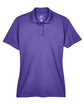 UltraClub Ladies' Cool & Dry Sport Polo purple FlatFront