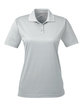 UltraClub Ladies' Cool & Dry Sport Polo grey OFFront