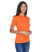 UltraClub Ladies' Cool & Dry Sport Polo orange ModelQrt