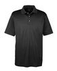 UltraClub Men's Cool & Dry Sport Polo BLACK OFFront