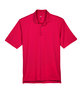 UltraClub Men's Cool & Dry Sport Polo RED FlatFront