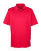 UltraClub Men's Cool & Dry Sport Polo red OFFront
