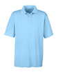 UltraClub Men's Cool & Dry Sport Polo COLUMBIA BLUE OFFront