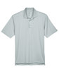 UltraClub Men's Cool & Dry Sport Polo grey FlatFront