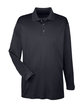 UltraClub Adult Cool & Dry Sport Long-Sleeve Polo  OFFront