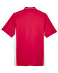UltraClub Men's Cool & Dry Sport Two-Tone Polo red/ white FlatBack