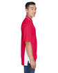 UltraClub Men's Cool & Dry Sport Two-Tone Polo red/ white ModelSide