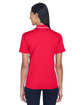 UltraClub Ladies' Cool & Dry Sport Two-Tone Polo red/ white ModelBack